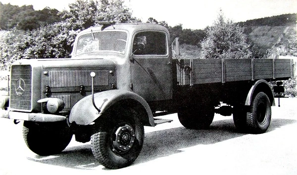 Mercedes Benz L4500A 4WD kamyon